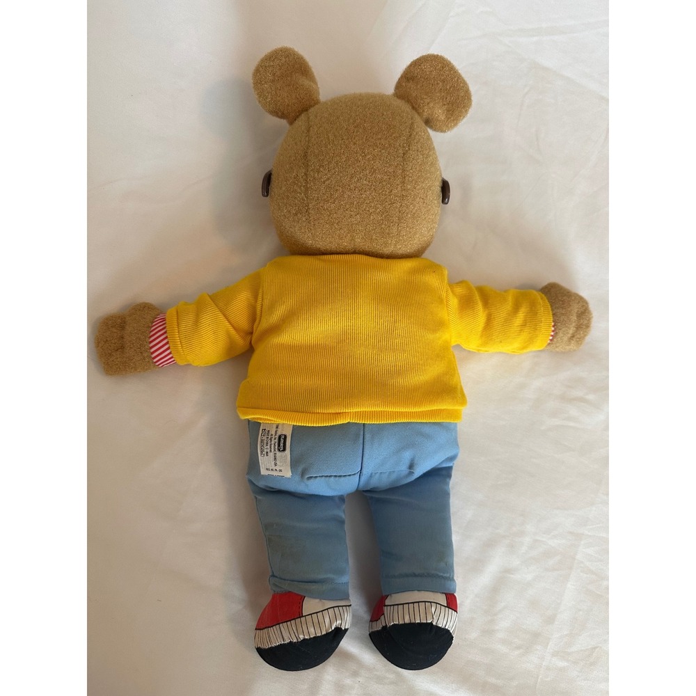 Vintage 1996 Playskool Talking Arthur Plush Doll Marc Brown PBS Kids 16 Inch - Picture 4 of 8